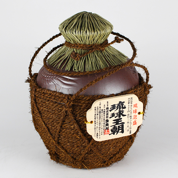 琉球王朝 5号縄巻き壺 30度,900ml / 多良川 / 泡盛ストリート.net