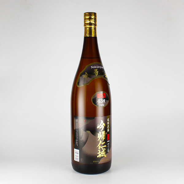 今帰仁城 古酒 43度,1800ml / 今帰仁酒造 / 泡盛ストリート.net