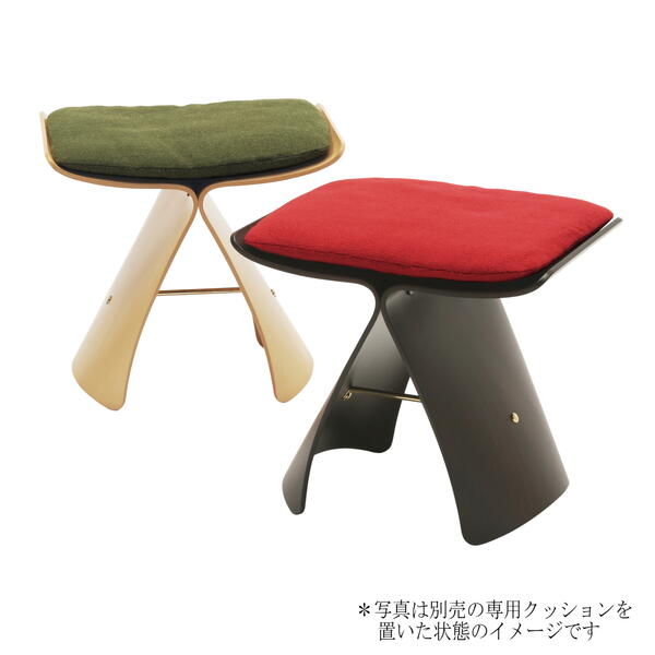 正規取扱店》バタフライスツール ローズウッド板目（ST色） S-0521RW