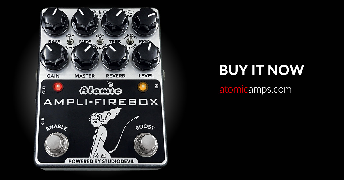 Atomic AMPLI-FIREBOX ギターエフェクター Atomic Ampli-Firebox