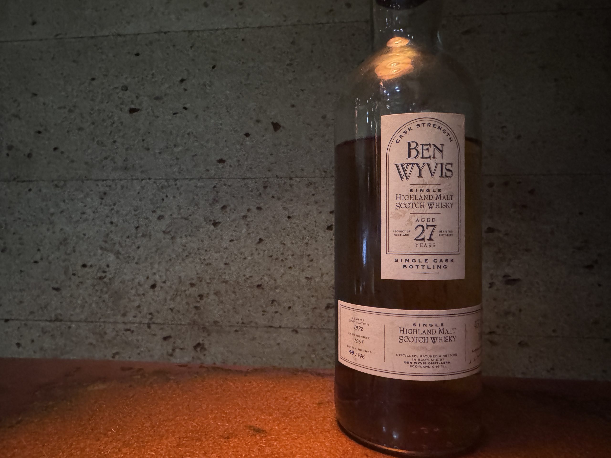 アラン1999 15周年記念ボトル