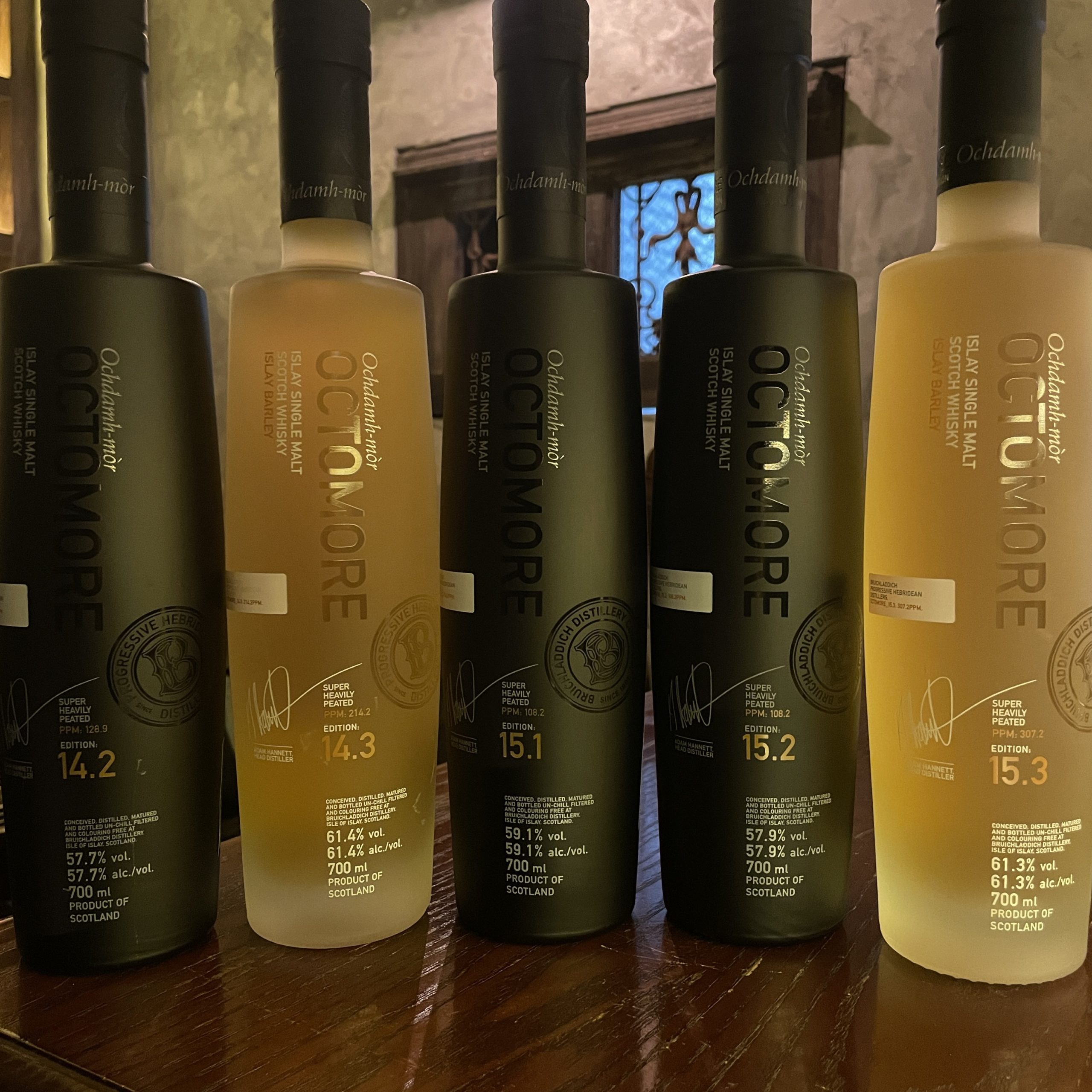 オクトモア 15シリーズ入荷！ブルックラディ蒸留所のヘビリーピー
