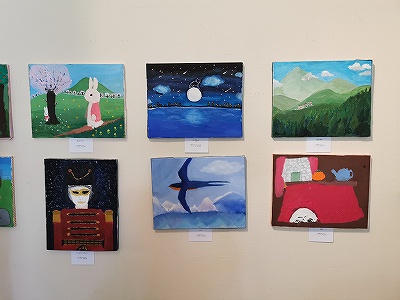 林昭子さんの絵画（油絵） 林昭子さんの絵画（油絵） 林昭子さんの絵画