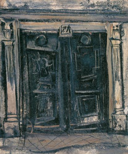 私の好きな画家・佐伯祐三 - Akiko Inoue Watercolor - Atelier ORANGE