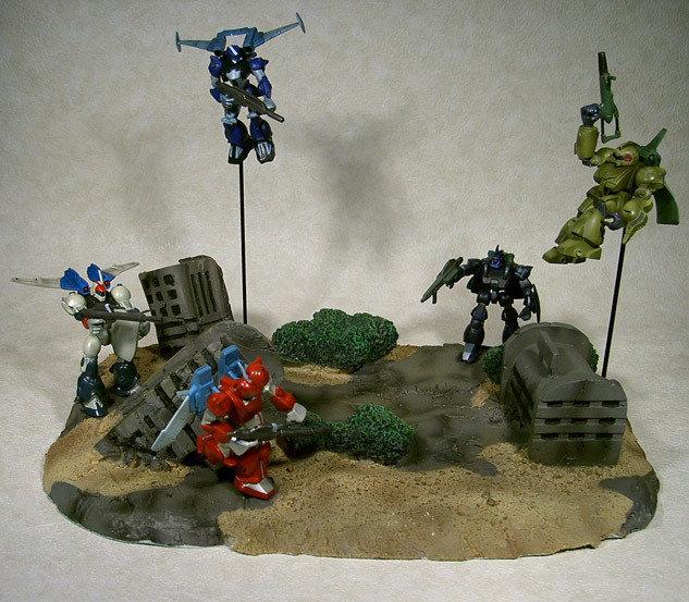 銀河漂流バイファム」 ポリストーンアートコレクション フィギュア