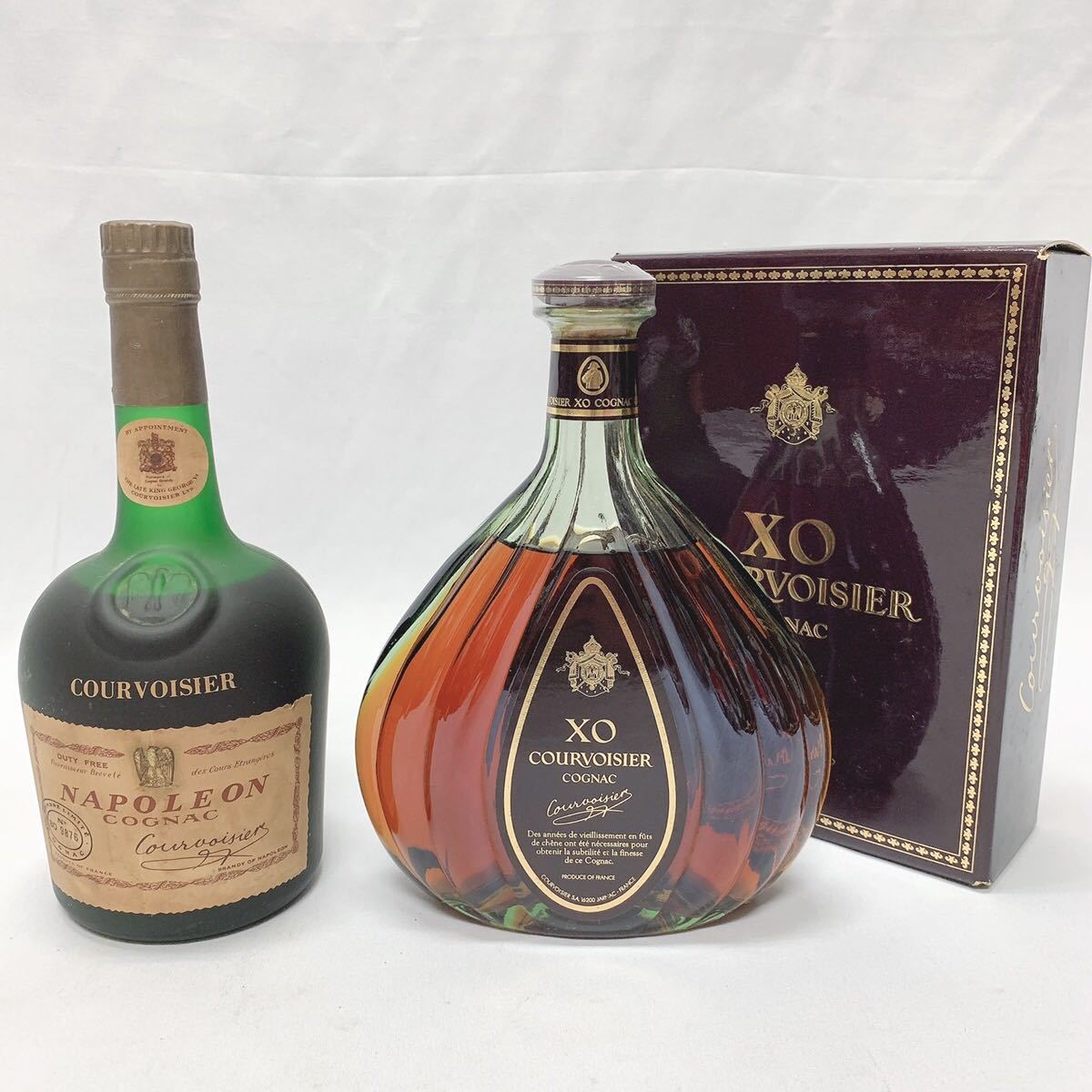 未開栓☆COURVOISIER クルボアジェ XO グリーンボトル コニャック ☆700ml