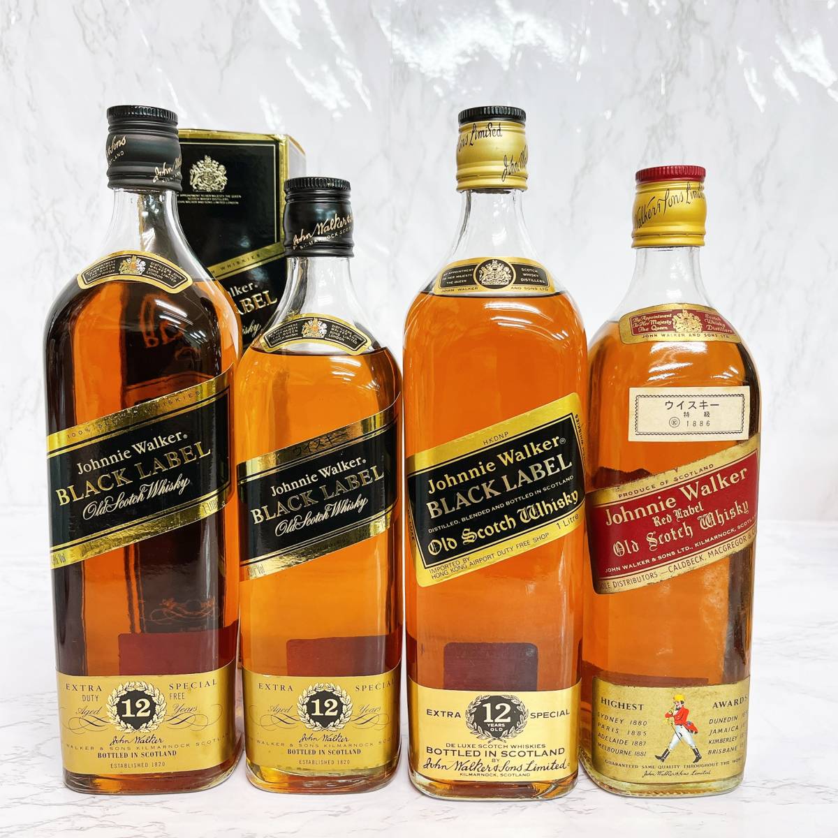 4本 スコッチ ウイスキー セット 【古酒】