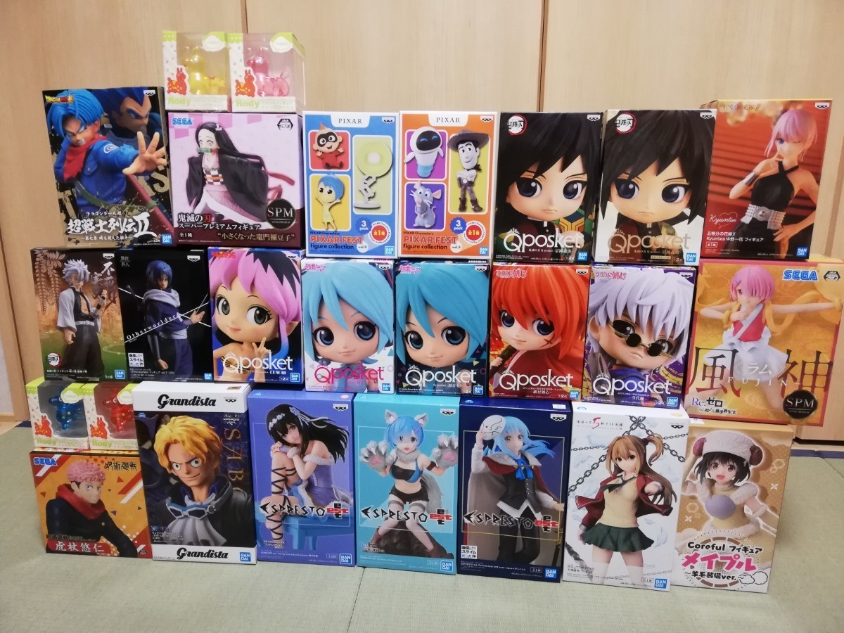 ワンピース THE出航 ドラゴンボール 転スラ 他 フィギュア36体まとめ