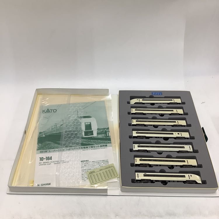 現状品 1円〜 ジャンク KATO Nゲージ 10-164 651系 “スーパーひたち” 交直