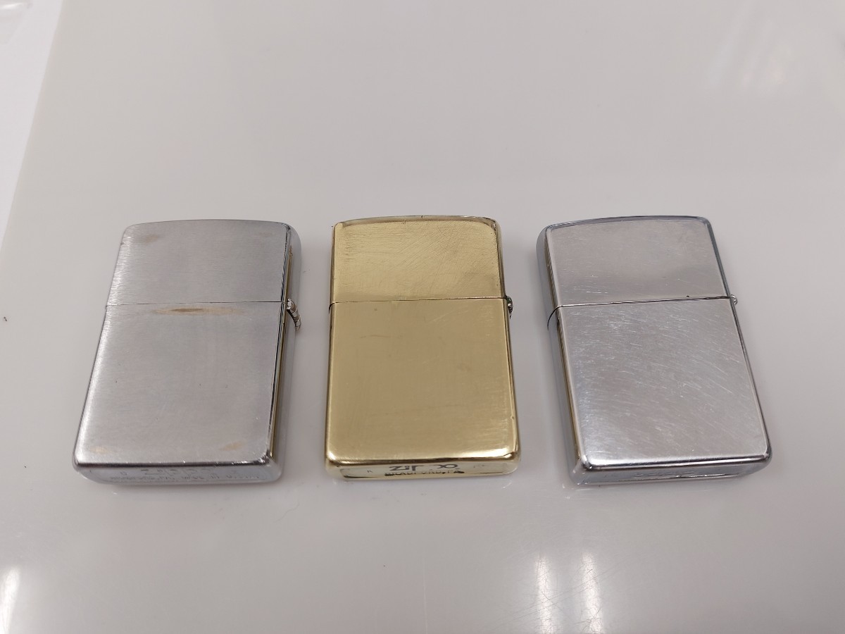 ZIPPO ジッポーライター三点
