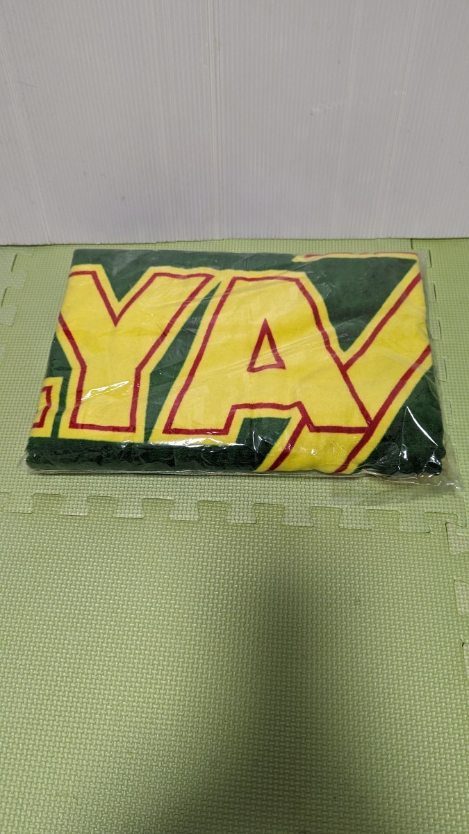 ☆矢沢永吉☆イエローEY横顔シルエットスペシャルビーチタオル☆SBT