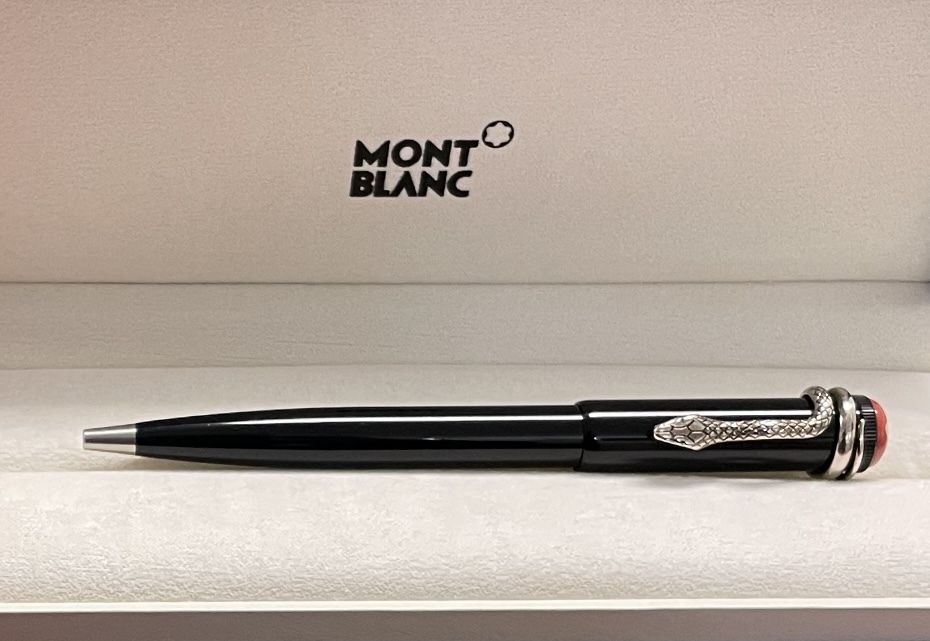 BBAP7008】Mont Blanc モンブラン スターウォーカー ボールペン シルバー