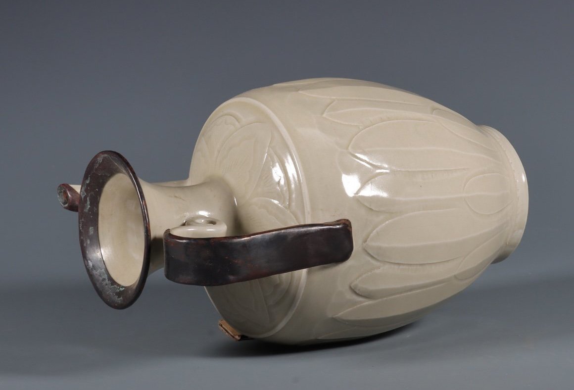 大成古美術 定窯執壺 検 宋代 染付 陶磁器 唐物 中国美術