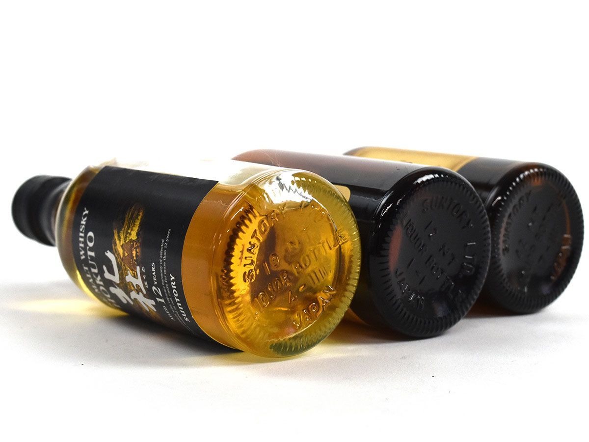 サントリー 山崎12年ミニボトル4本セット未開栓