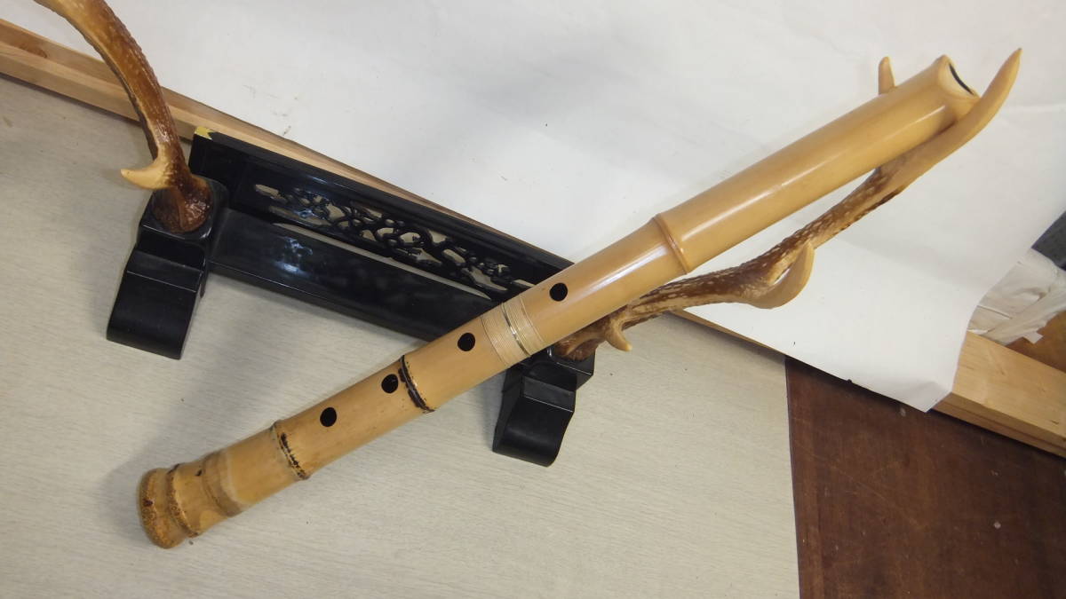 尺八1尺8寸都山流大真銘 都山流尺