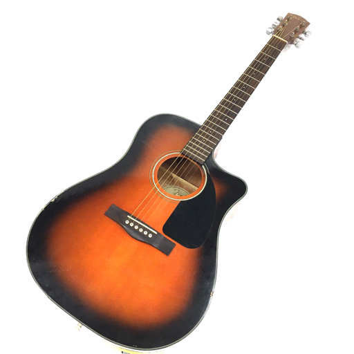 中古Fender USA アコギ CD-60 SB フェンダー 86 1円 Fender