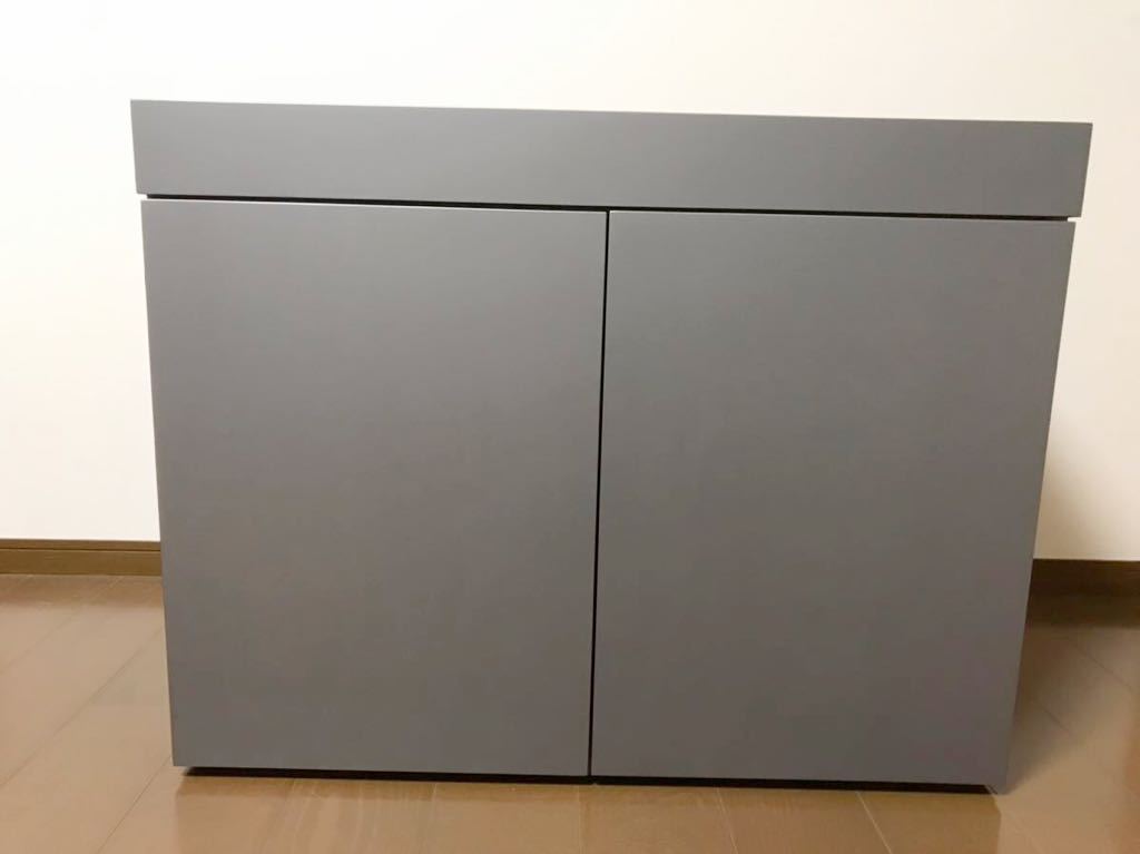 ada ウッドキャビネット 90 x 45 x 45 水槽の設置 : ちょびっと凝り性