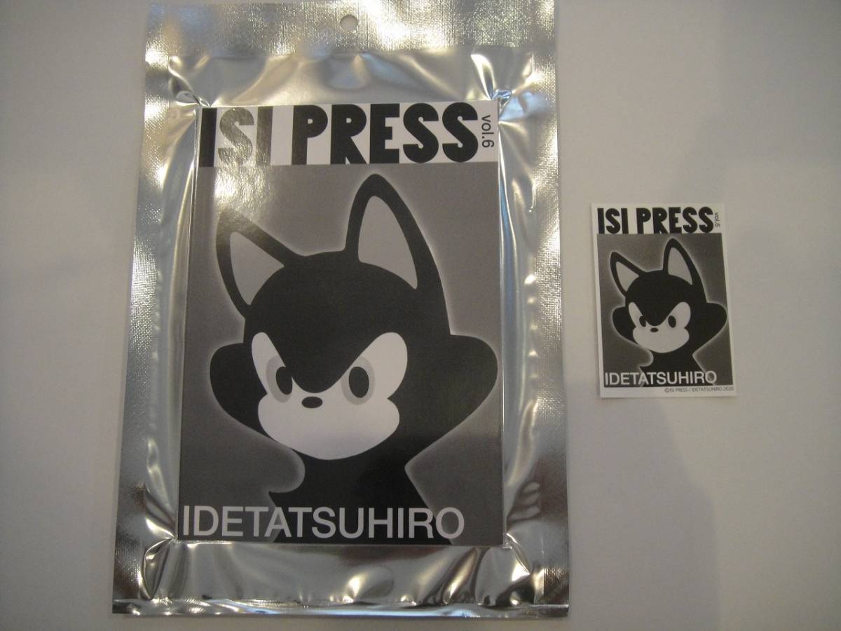 ISI □IDETATSUHIRO/イデタツヒロ□ ISI PRESS vol.6 ステッカー付