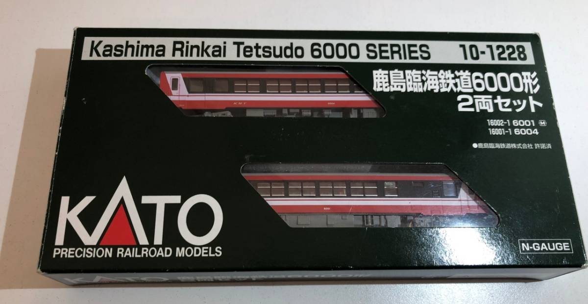 KATO 10-1228 鹿島臨海鉄道 6000形 2両セット Nゲージ 鉄道模型 カトー