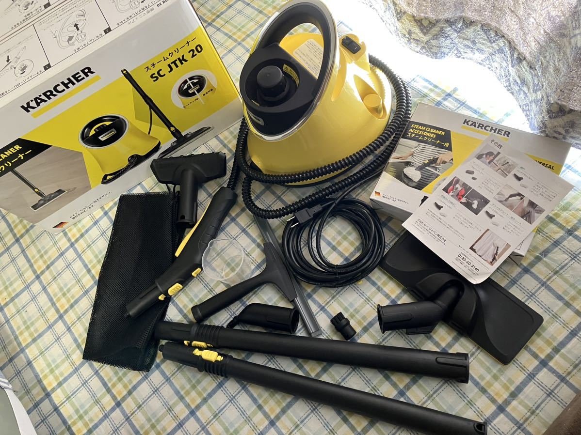 中古KARCHERケルヒャー 家庭用スチームクリーナー SC JTK 10 PLUS 除