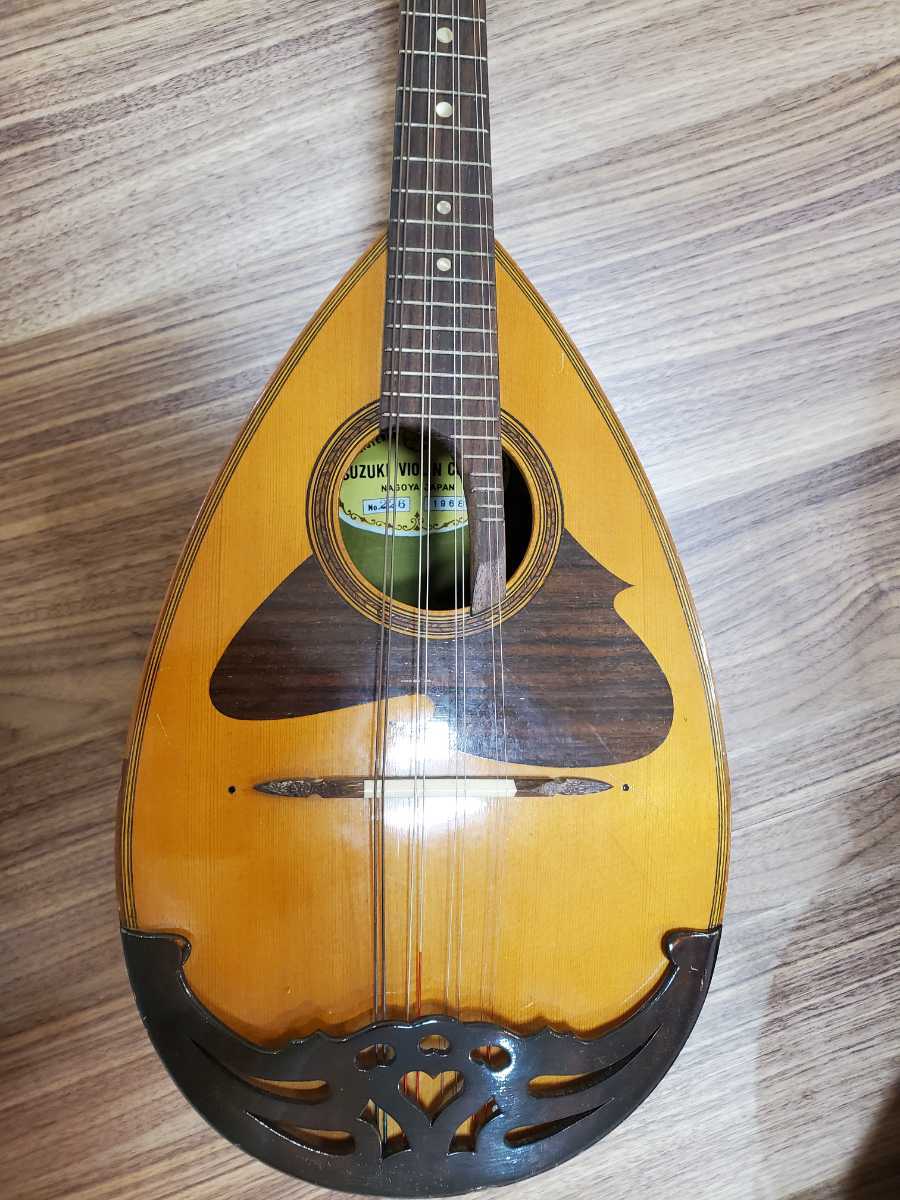 SUZUKI VIOLIN マンドリン226 1967年 ヴィンテージ ケース付 SUZUKI