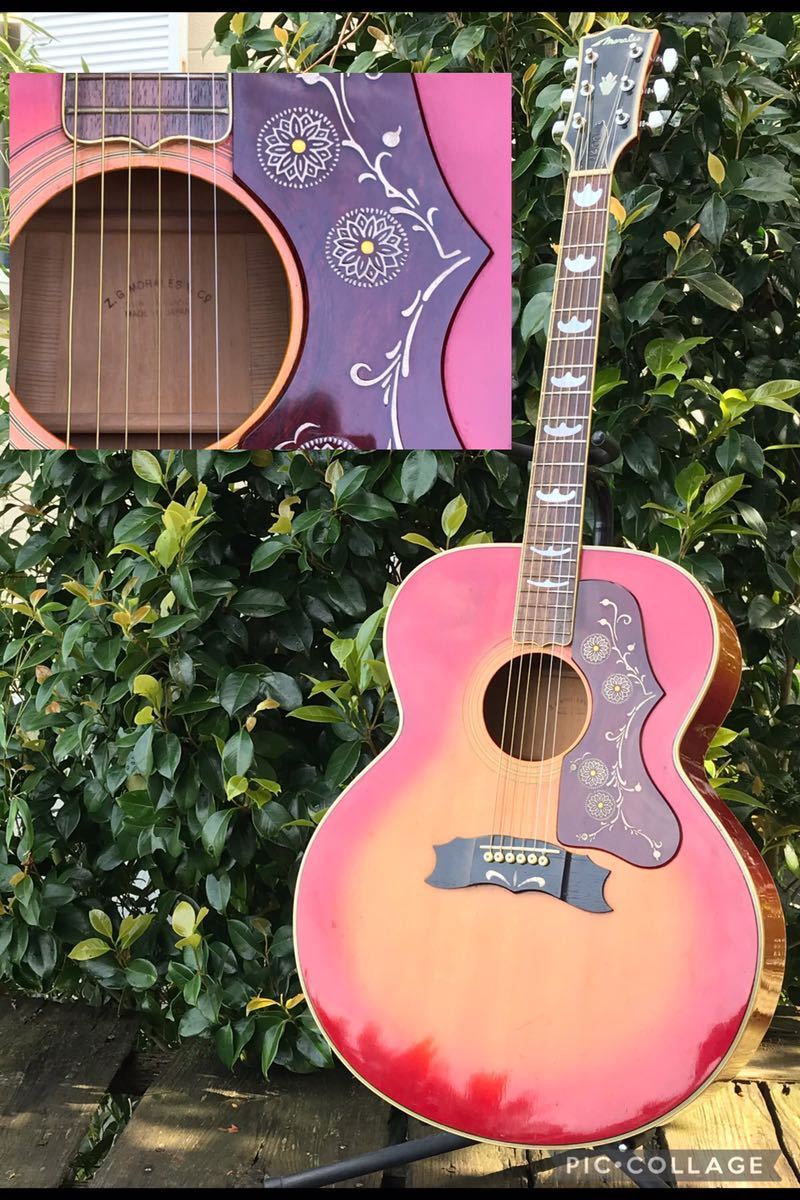 モラレス M400 / J-200 コピーモデル ギター ソフトケース付き