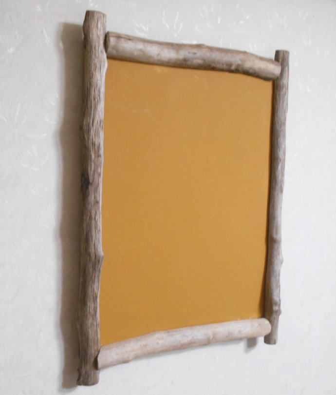 DIY手造り◇油絵F6号サイズ用の流木での額縁フレーム DIY手造り
