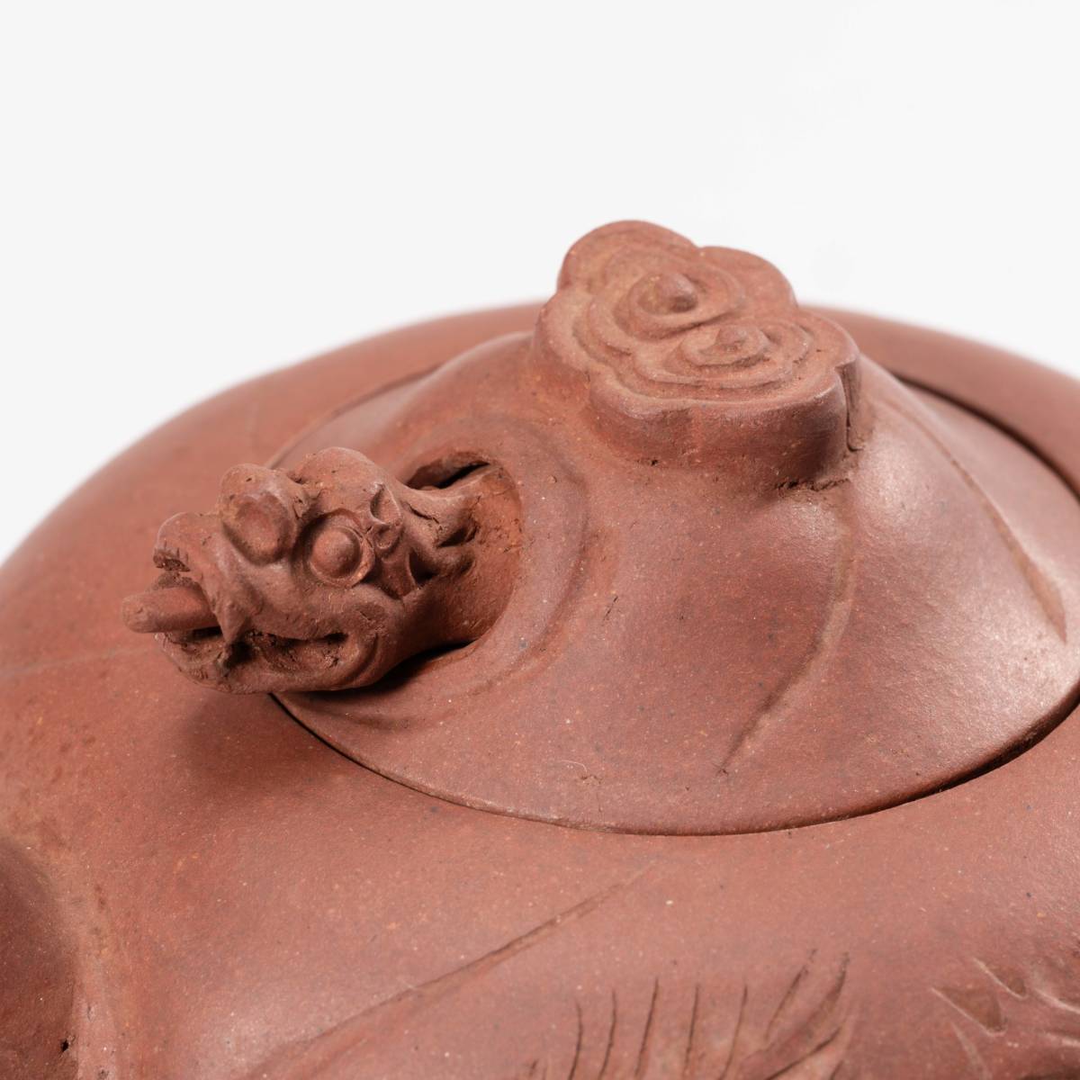 中国美術 在銘 刻龍紋 朱泥壺 茶碗 紫砂 急須 煎茶道具 茶道具