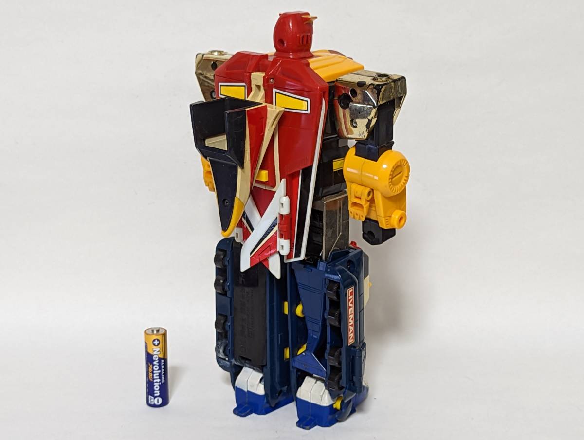 ジャンク品 当時物 DX超合金 超獣合体ライブロボ (超獣戦隊ライブマン