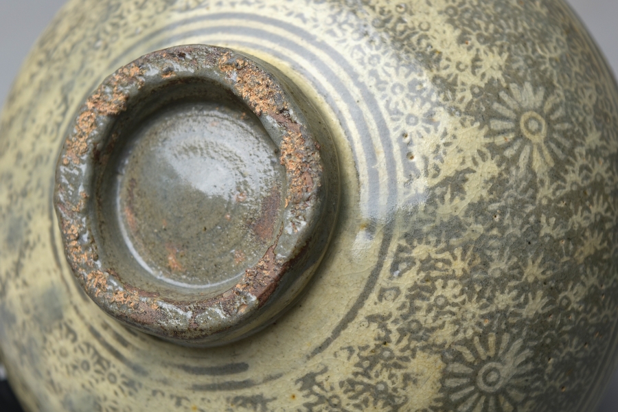 Yahoo!オークション -「三島 【趣楽】 朝鮮美術 李朝三島花紋茶碗