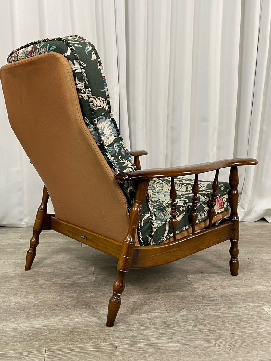 G904 カリモク コロニアル リクライニング チェア パーソナルチェア