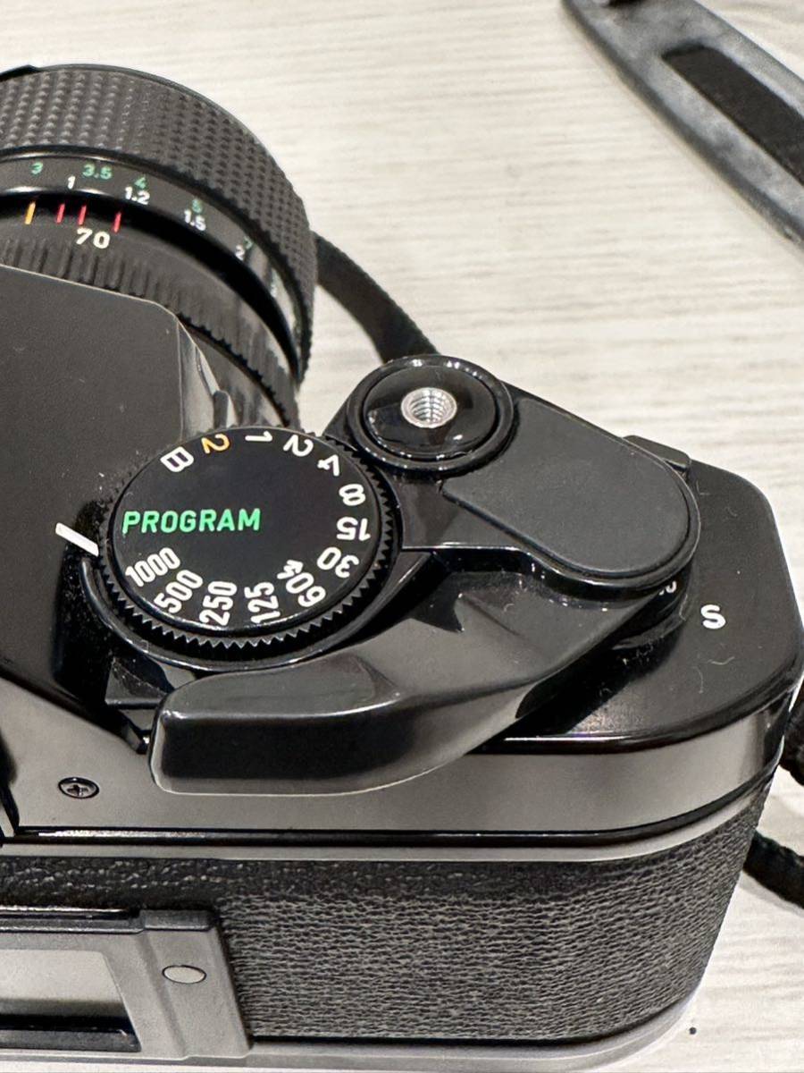 ◇キャノン AE-1 プログラム FD35-70mm ストラップ、説明書付き 動作