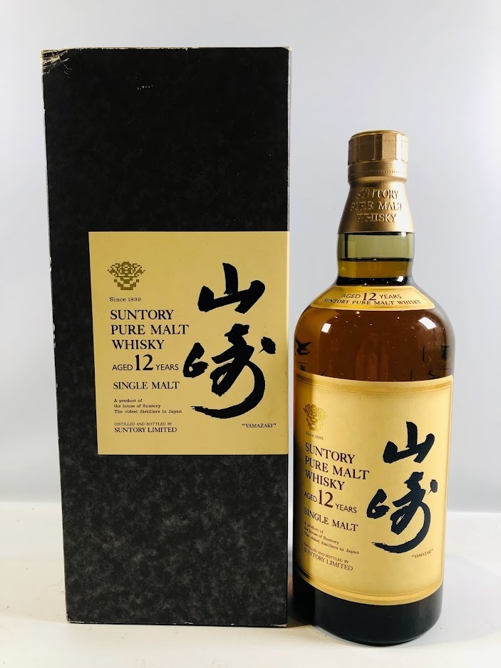 サントリーピュアモルトウイスキー山崎12年古酒