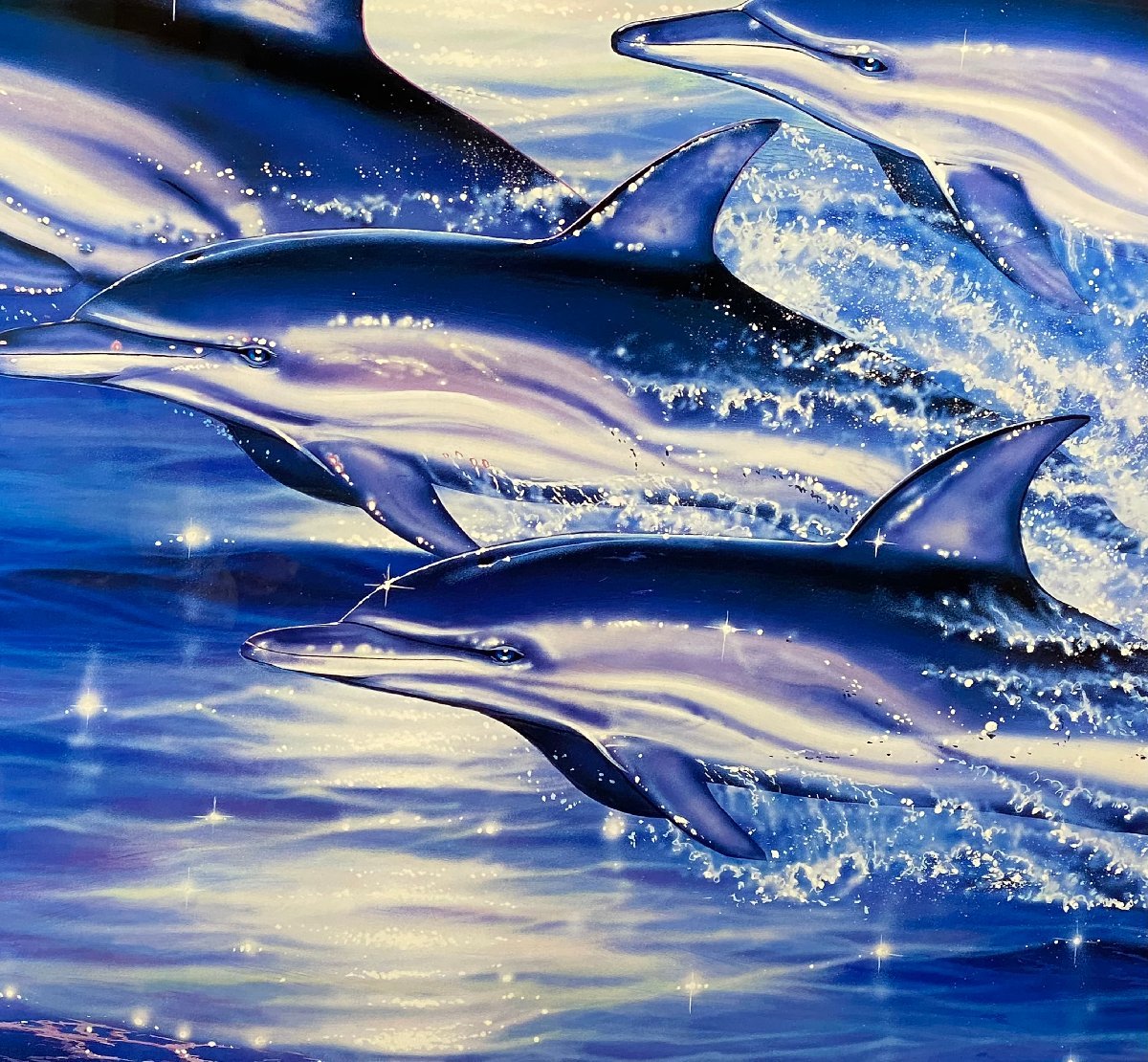 David Millerの海底のイルカの作品