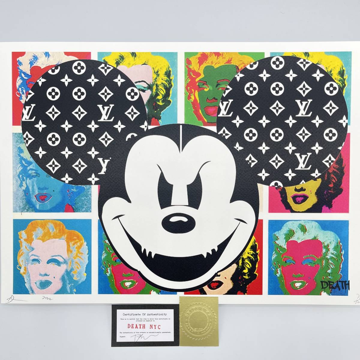 DEATH NYC 世界限定100枚マリリン・モンロー ANDY WARHOL DEATH NYC