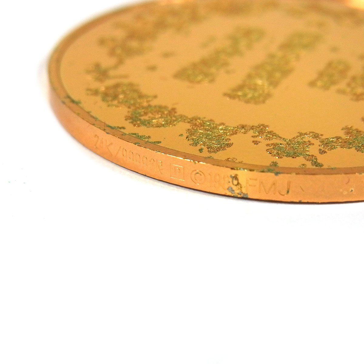 昭和天皇の御代 純銀製 純金仕上 メダル 12枚セット 額装付き Yahoo