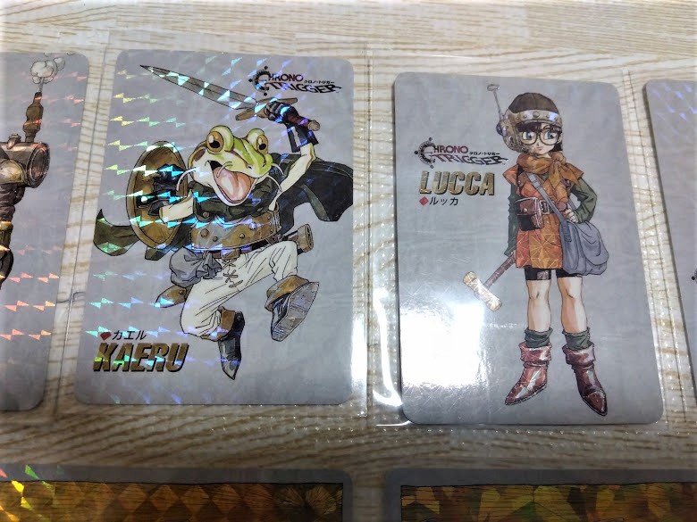 クロノトリガー 予約特典プリズムカード (非売品)18種コンプリート＋