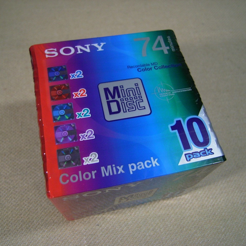 SONY ソニー 10MDW74KX MDカセット 新品 SONY ソニー 10MDW74KX MD