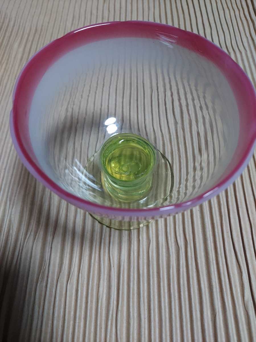 氷コップ、3色、昭和レトロ 昭和レトロ 氷コップ 3色 コンポート