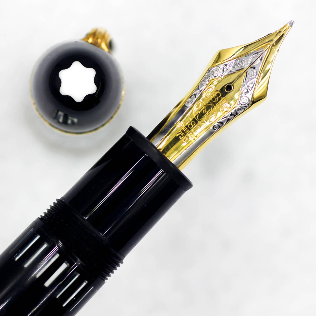 稀少 60年代 モンブラン マイスターシュテュック 149 18C帯白