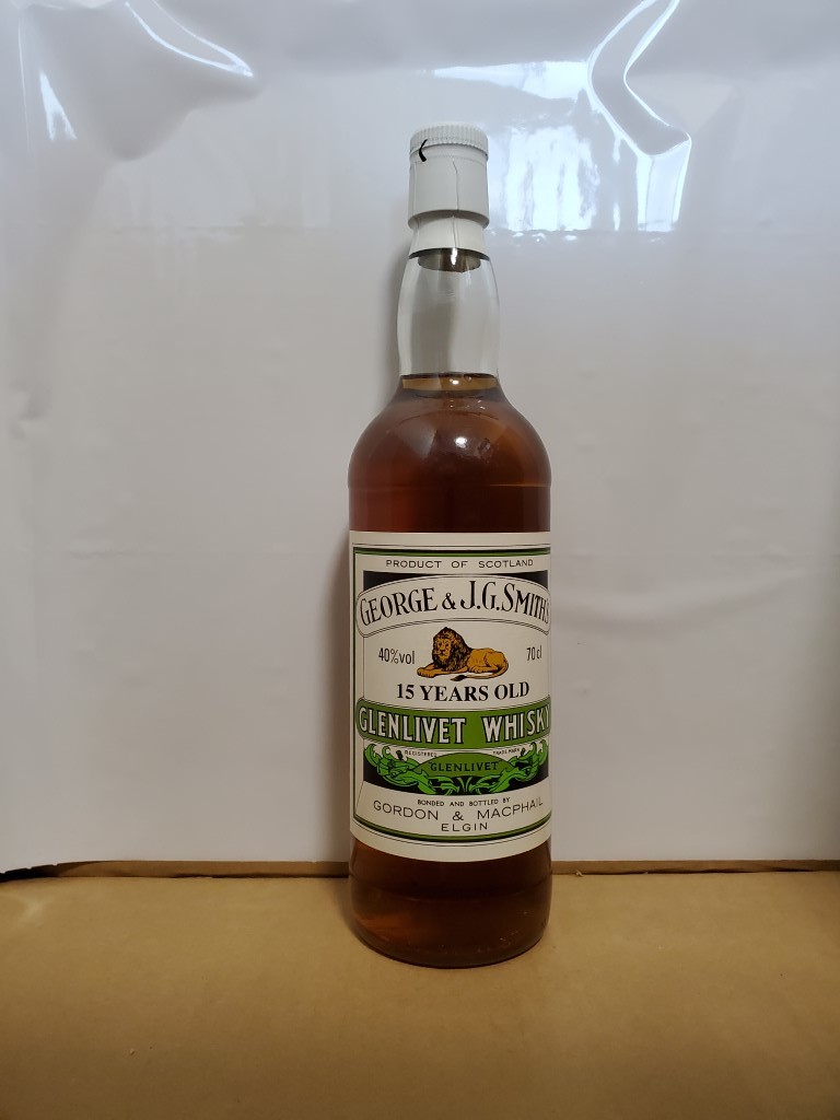 グレンリベット(GLENLIVET) 15年 40% ライオンラベル ゴードン & マク