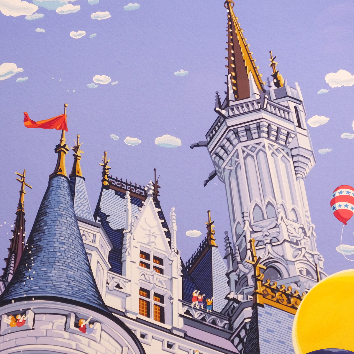 ヒロヤマガタレインボーシルクスクリーン