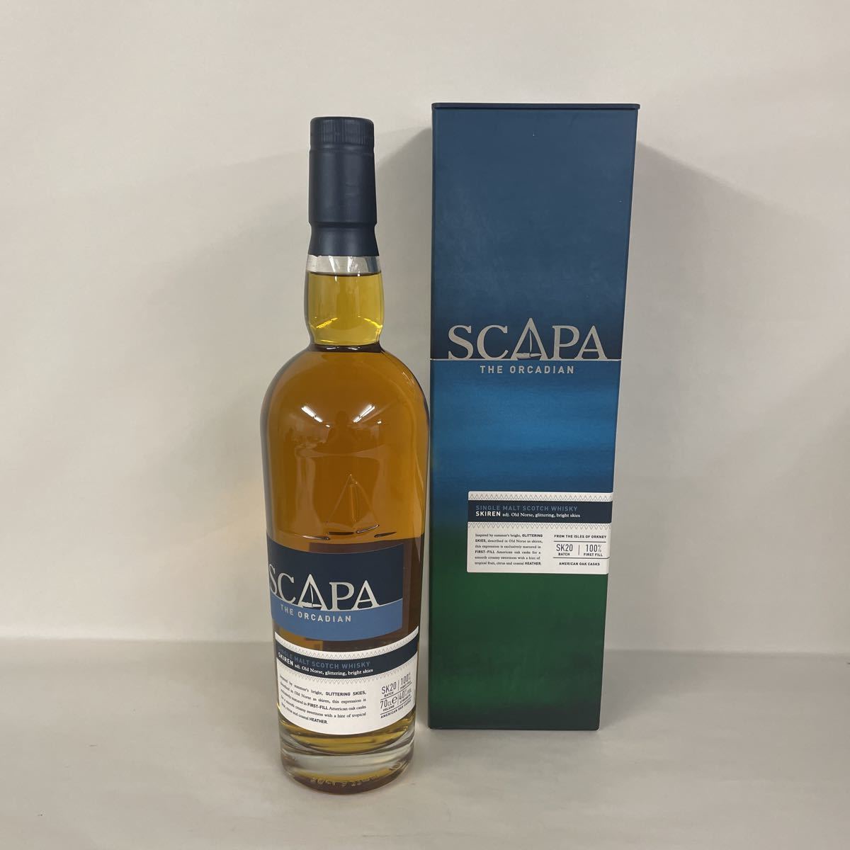 スキャパ ザ オーカディアン スキレン 40% 700ml 箱(スコッチ)｜売買