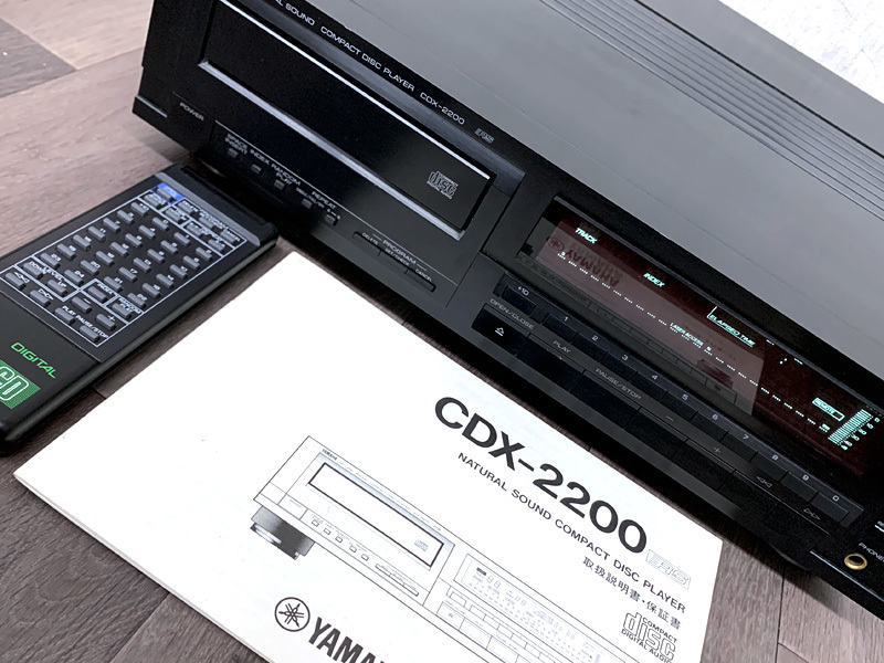 YAMAHA CDプレーヤー用リモコン(remote)適応機種：CDX-2200 2026年最新