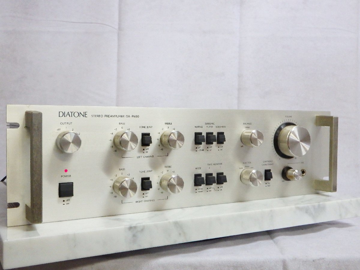 DIATONE DA-P600 プリアンプ コントロールアンプ 美品動作品！