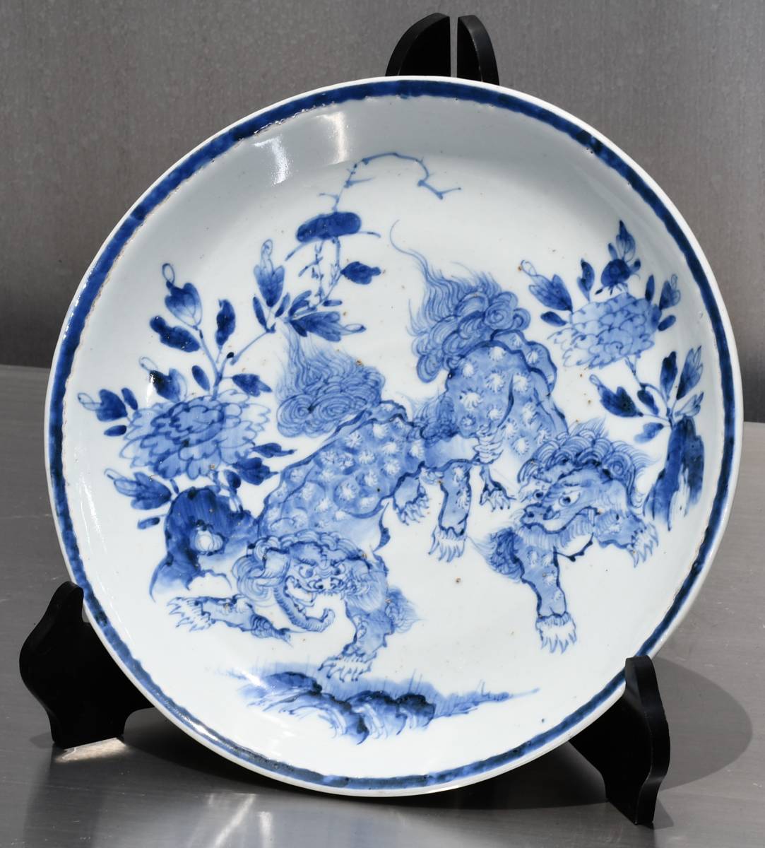 14◇初荷です ◇古伊万里 江戸中期頃 染錦金彩八角鉢 〇