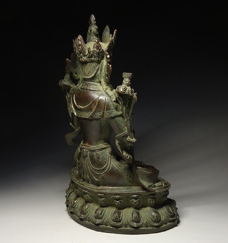 ◇弥勒菩薩（マイトレーヤ）像◇仏教 チベット-A