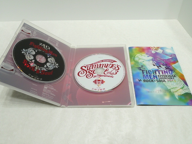 DVD2枚組☆ 清木場俊介 ROCK&SOUL 2013 FIGHTING MEN TOUR FINAL