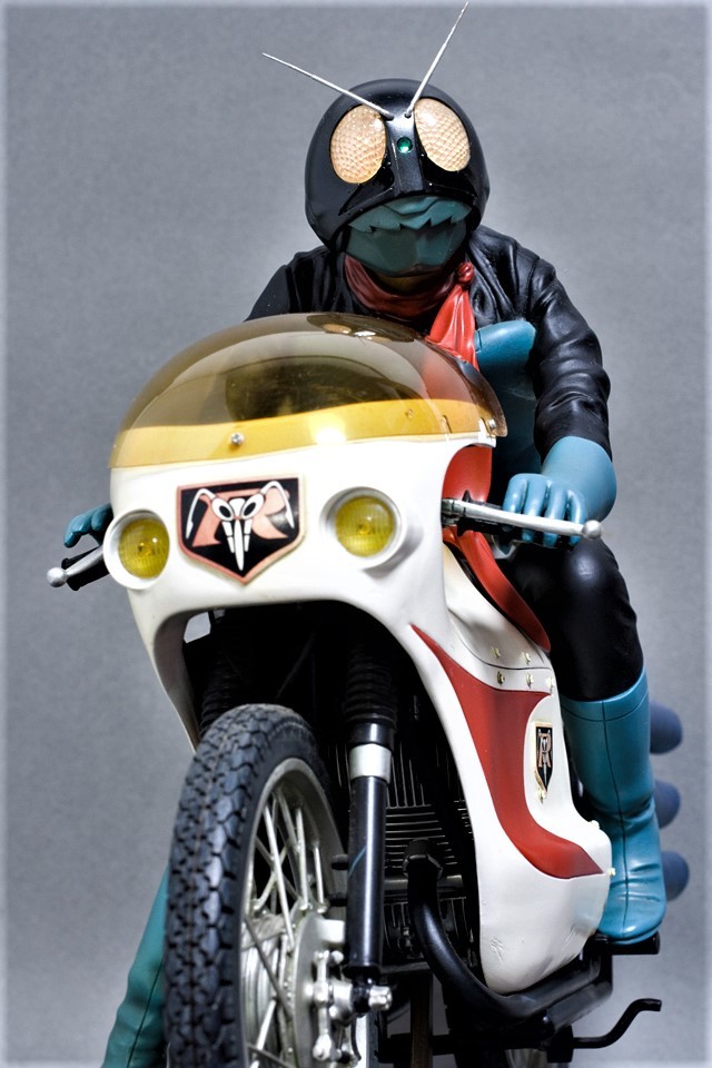 レインボー造型企画 RMW 1/5 仮面ライダー旧1号 旧サイクロン号 リアル