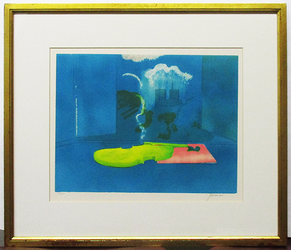 ポール ギヤマン ギアマン パリからの便り リトグラフ フランス